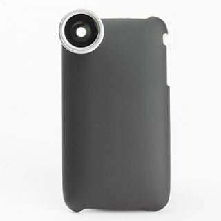 USD $ 28.99   0.28x Fish Eye Thread Lens with Back Case for iPhone 3G