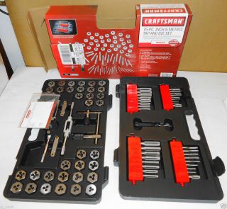 This auction is for a Craftsman 75 PC. Inch & Metric Tap And Die Set
