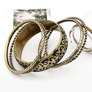 USD $ 6.29   Retro Multi Layer Bangle,