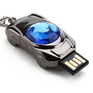 32gb azzurro cristallino mini car in stile USB 2.0 Flash Drive (colori