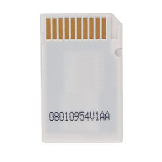 USD $ 3.59   Dual MicroSDHC to MS Pro Duo Memory Card Adapter,