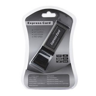 USD $ 22.59   2.1 Channel Sound Express Card Adapter 34MM for Laptop