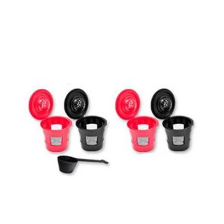 Pack Cafe Cup Reusable Single Cup Pod for Keurig Coffee New ♥ Free