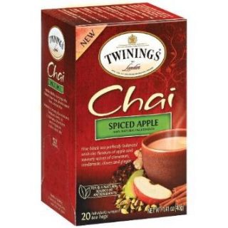 Twinings Spiced Apple Chai Tea 20 Tea Bags Boxed New Release