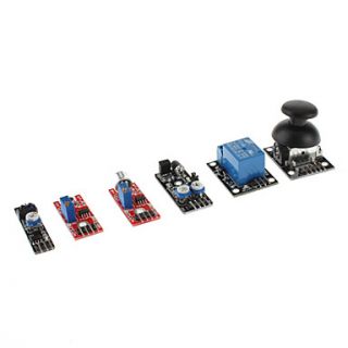 EUR € 45.99   ARDUINO Compatibile Kit Modulo 37 in 1 sensore (nero