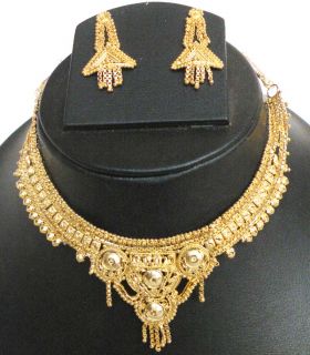 Bollywood Indian Designer 22kt Goldplated Bridal Sari Bindi Jewelry