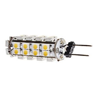 G4 2.5W 38x3528 SMD 180 200LM 3000 3500K luz blanca cálida Bombilla