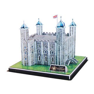 DIY Architecture 3D Puzzle U.K Tower of London (40pcs, difficulty 4 of