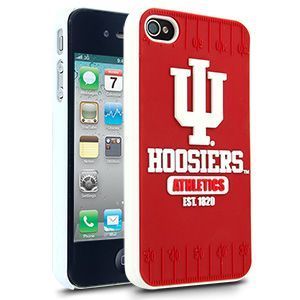 iPhone 4 4S Indiana Hoosiers Faceplate Protective Hard Case Cover NCAA