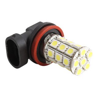 EUR € 5.14   h11 5050 SMD 27 led 1.44w 1300mA lampadina bianca per