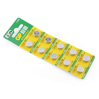 LR44 1,5 V A76 met hoge capaciteit alkaline knoopcel batterij (10 pack