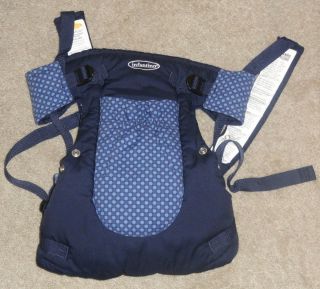 Infantino 6 in 1 Rider Baby Infant Carrier with Pocket Navy with Blue