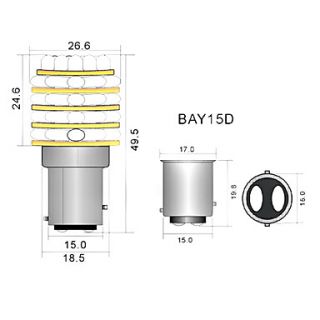 EUR € 21.15   45 bombillas LED de color ámbar (2 piezas, 12v