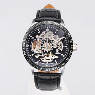 EUR € 17.47   Mechanisch Herenhorloge Met Zwart Bandje, Gratis