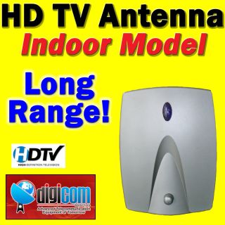 New DIGITAL INDOOR TV ANTENNA HDTV DTV HD W Amplified GAIN CONTROL UHF