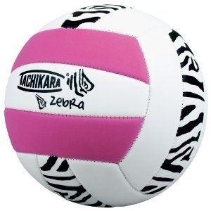  Tec Zebra Pink White Indoor Outdoor Volleyball 2 Day Shipping