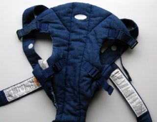 Infantino Baby Infant Carrier Cotton Denim Blue Jean