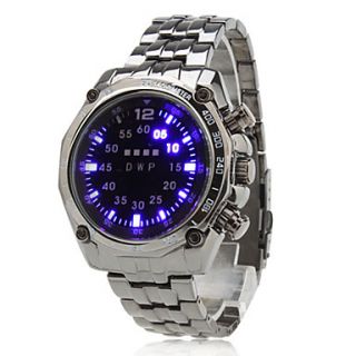 USD $ 17.49   Mens Alloy Digital LED Wrist Watch with Blue Light