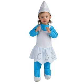   infant smurfs movie costume hat romper cartoon halloween baby infant