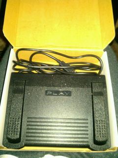 NIB Infinity Transcriber Foot Pedal Model IN USB 1 with USB Cable Foot