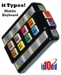 IN10DID It Types Mobile USB Keyboard Input Device