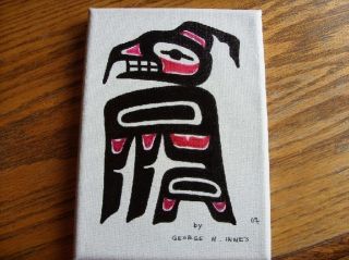 Hand Painted Tsimshian Kitkatla Painting George Innes