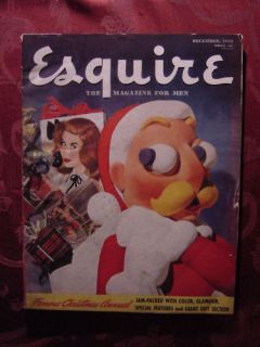 Esquire December 1950 Al Moore Ingrid Thulin Haycox