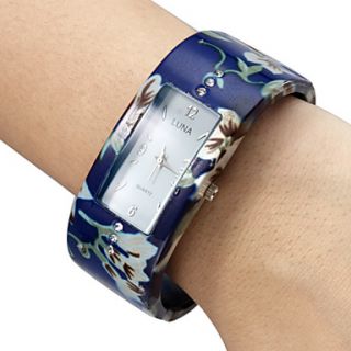 EUR € 6.52   Femmes Alloy Style Fleur Montre analogique bracelet à
