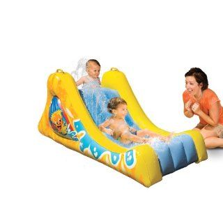 Pool Inflatable Pool Splash Slide Kid Kids Banzai New