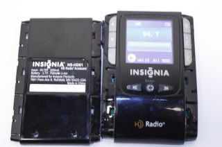 Insignia HD Digital Radio Portable Player NS HD01 Battery included 40