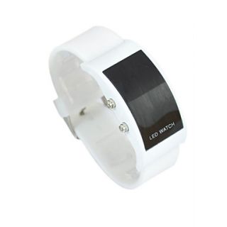 EUR € 7.56   morbido orologio bracciale colorato led   bianco