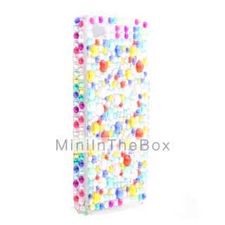 USD $ 3.69   Protective PVC Case with Jewel Cover for IPhone,