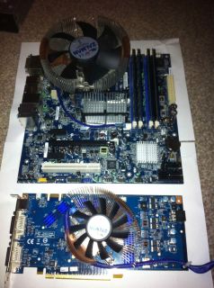 Intel Motherboard with Quad Core CPU and Upgrades