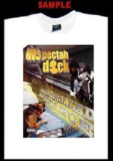 Inspectah Deck Wu Tang Clan Custom T Shirt Tee Rap T67