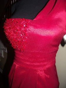 Inspire Me One Shoulder Beaded Bodice Party Valentine Dress Cocktail