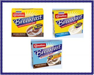 Nestle Carnation Breakfast Instant Drink Mix Packets