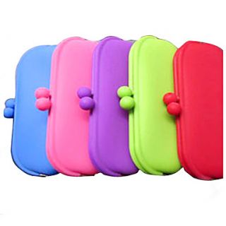 USD $ 7.59   Silicone Wallet and Key Pouch (Assorted Colors),