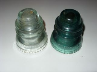 Antique Glass Electrical Insulators
