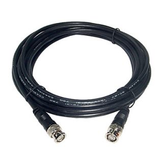 EUR € 7.90   5m (eller 16.4ft.) Rg 59 75 ohm coax kabel med BNC stik
