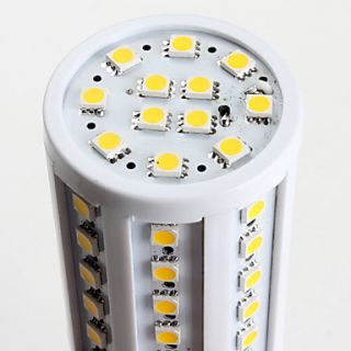 USD $ 13.99   E27 60 SMD 5050 10W 800LM 2800 3300K Warm White LED Corn