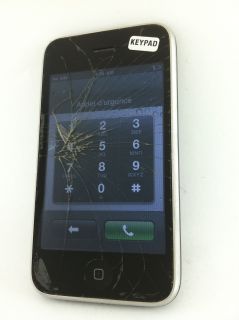 Apple iPhone 3G 16GB at T Touchscreen Smartphone Needs Repair