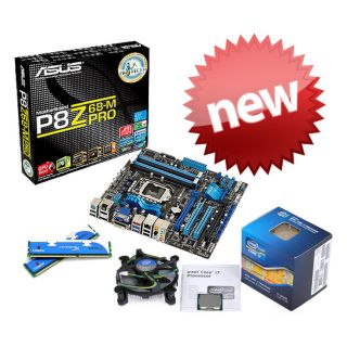  Kit ASUS P8Z68 M PRO, Intel Core i7 2600K & Kingston Hyper X 8Gb Kit