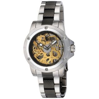 Mens Invicta 6622 II Collection Skeleton Mechanical Stainless Steel