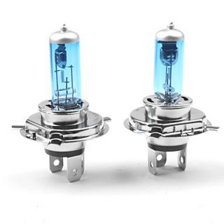 EUR € 5.60   H4 5000k 60/55w halogen frontlys hvite lyspærer (st