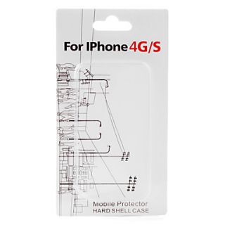 EUR € 0.63   blister detailsalgspakning til iPhone 4 og 4s tilfælde