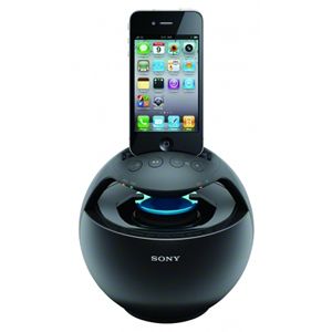  Dock for iPhone and iPod with 360 degree circle sound exp RDP V20IPBLK