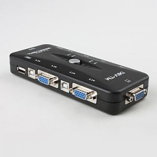 EUR € 15.63   4 portas USB Manual KVM Switch, Frete Grátis em Todos