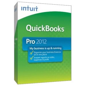 Intuit QuickBooks Pro 2012 Windows Brand New Retail