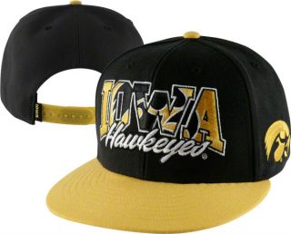 Iowa Hawkeyes 47 Brand Infiltrator Adjustable Snapback Flat Bill Hat