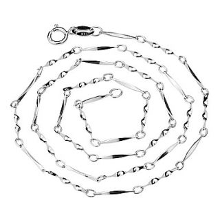 EUR € 11.58   sterling zilver gedraaid ketting, Gratis Verzending